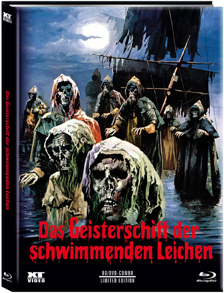 GEISTERSCHIFF DER SCHWIMMENDEN LEICHEN, DAS (BD+DVD) - Cover A - Mediabook - Limited 666 Edition