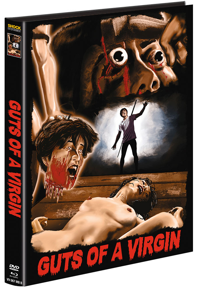 GUTS OF A VIRGIN (Blu-Ray+DVD) - Cover B - Mediabook - Limited 333 Edition - Uncut