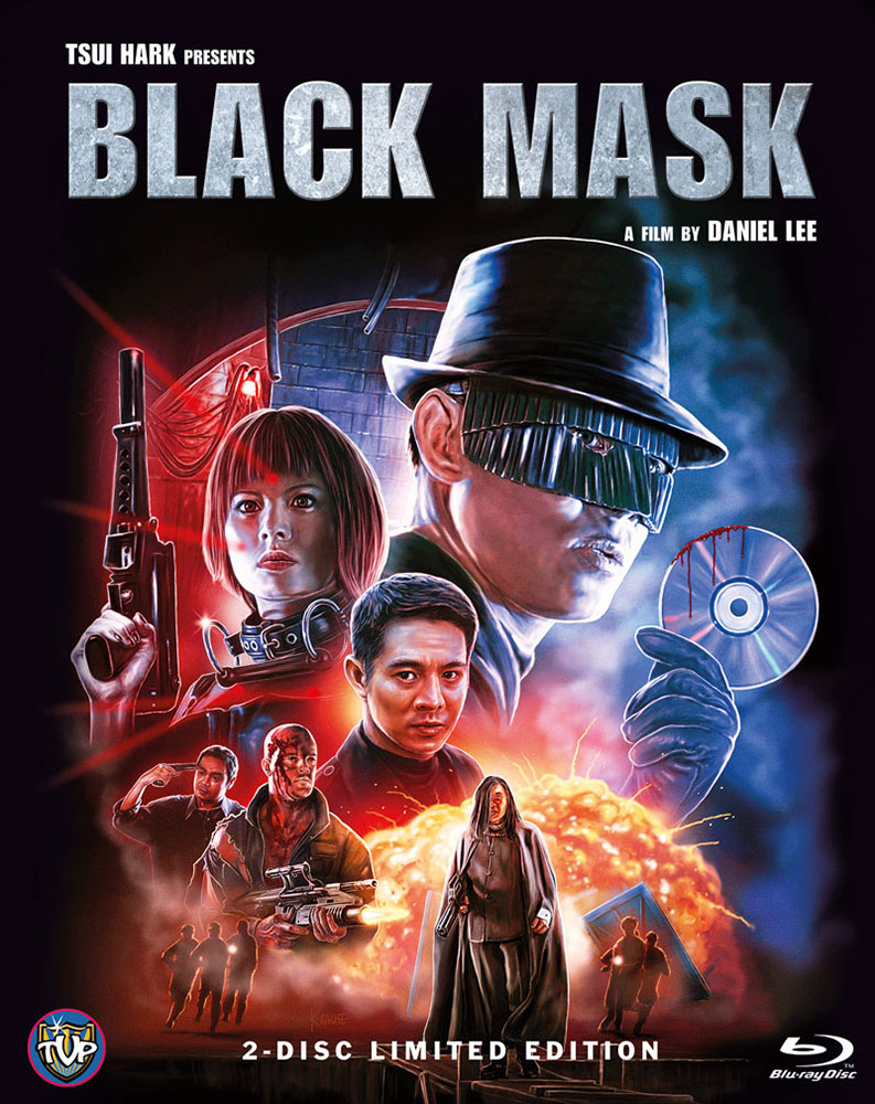 BLACK MASK (Blu-Ray) (2Discs) - Blu-Ray Hartbox - 4 Schnittfassungen - Limited Edition