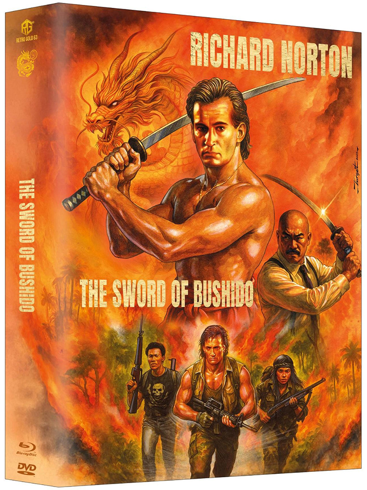 SWORD OF BUSHIDO, THE (KARATE CHAMP) (Blu-Ray+DVD) (3Discs) - Cover A - Mega Mediabook - Limited 163 Edition