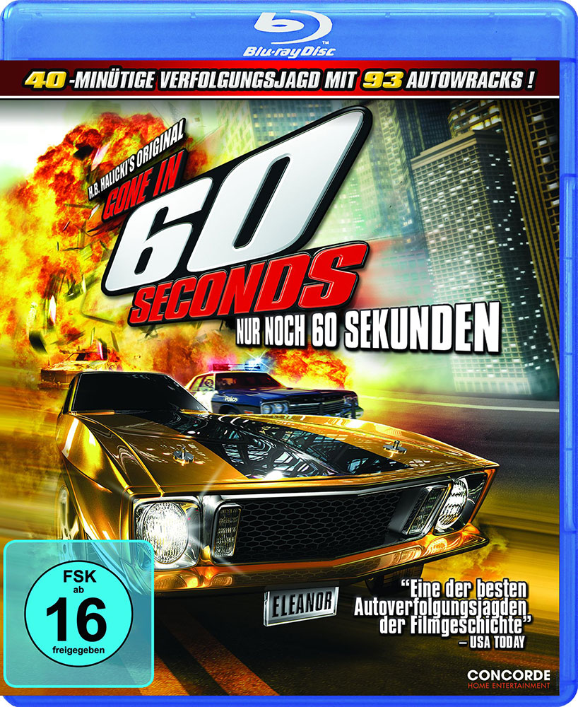 GONE IN 60 SECONDS (DIE BLECHPIRATEN) (Blu-Ray)