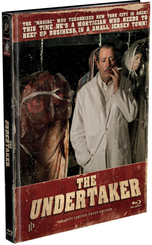 UNDERTAKER, THE (DAS LEICHENHAUS DES GRAUENS) (2Blu-Ray+2DVD) - Cover D - Mediabook Limited 66 Edition - Uncut