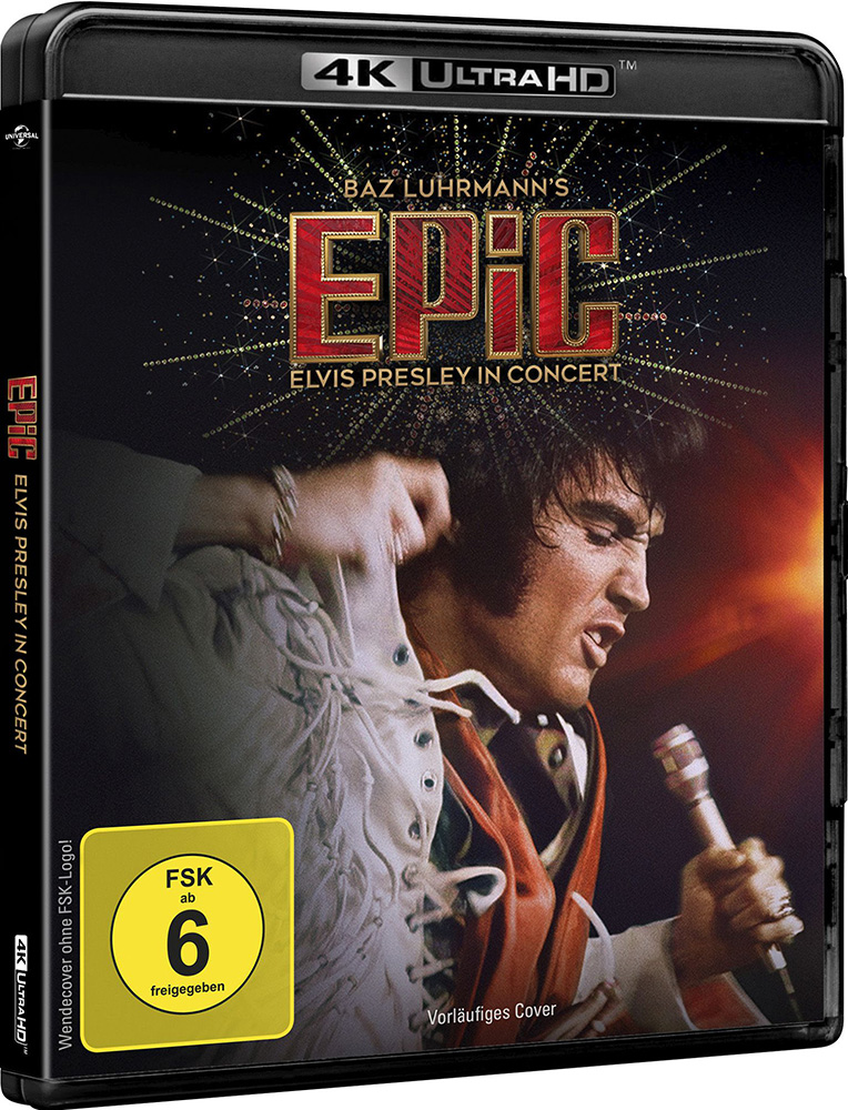 EPIC: ELVIS PRESLEY IN CONCERT (4K UHD+Blu-Ray)