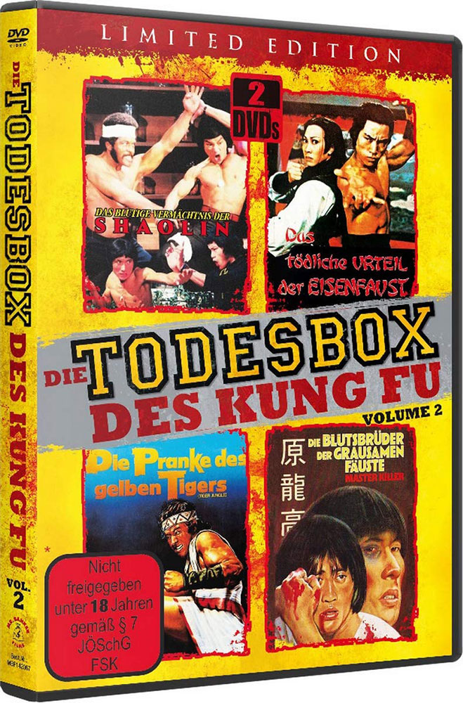 TODESBOX DES KUNG FU, DIE - Volume 2 (2DVD)