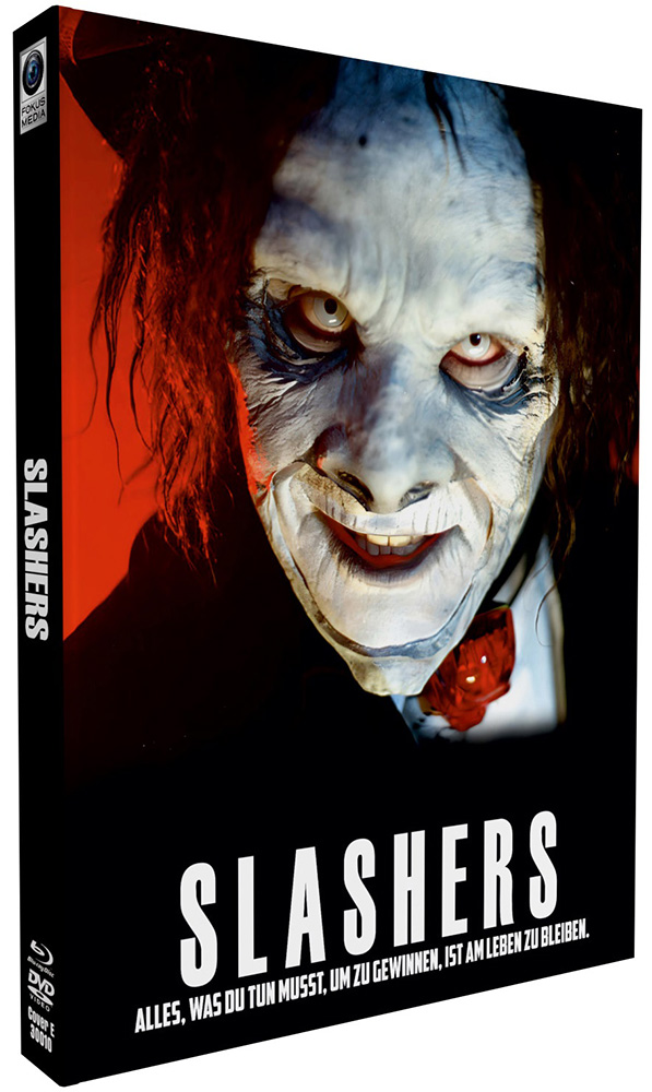 SLASHERS (Blu-Ray+DVD) - Cover B - Mediabook (Wattiert) - Limited 111 Edition