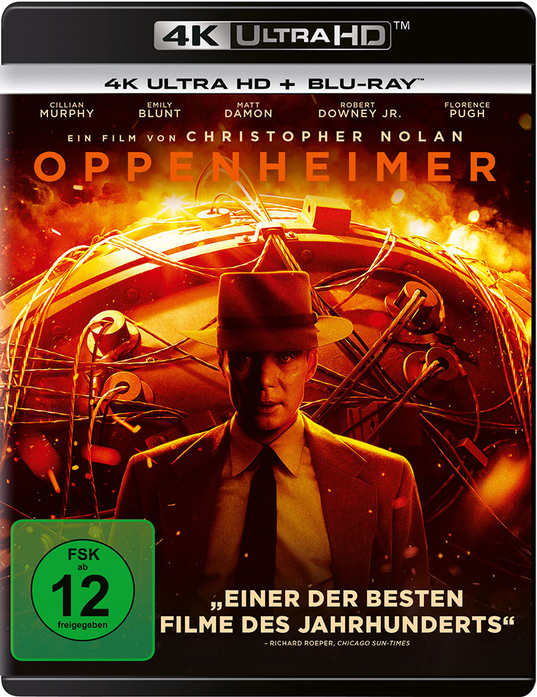 OPPENHEIMER (4K UHD+Blu-Ray) (3Discs)