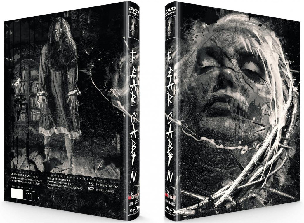 FEAR CABIN (Blu-Ray+DVD) - Cover A - Mediabook - Limited 111 Edition