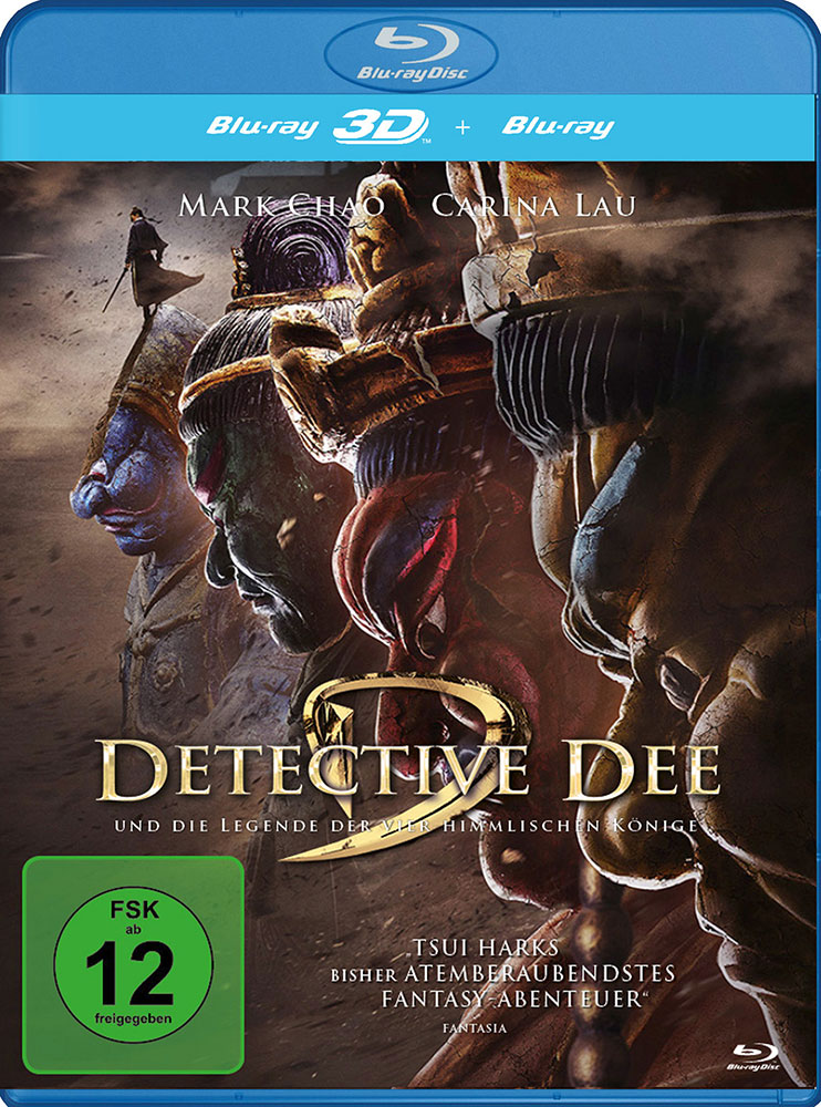 DETECTIVE DEE UND DIE LEGENDE DER VIER HIMMLISCHEN KÖNIGE (Blu-Ray 3D) - 2D & 3D Fassung