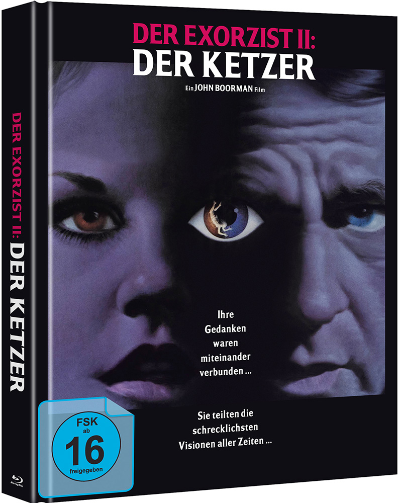 EXORZIST 2: DER KETZER (Blu-Ray) (2Discs) - Mediabook - Limited Edition