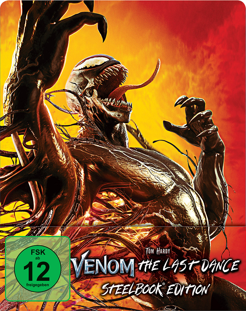 VENOM: THE LAST DANCE (4K-UHD+Blu-Ray) - SteelBook