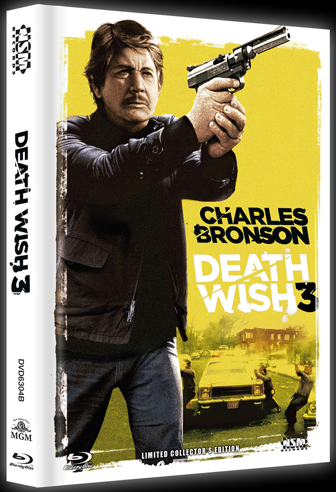 DEATH WISH 3 - DER RÄCHER VON NEW YORK (Blu-Ray+DVD) - Cover B - Mediabook - B-Ware ohne Limitierungsnummer!