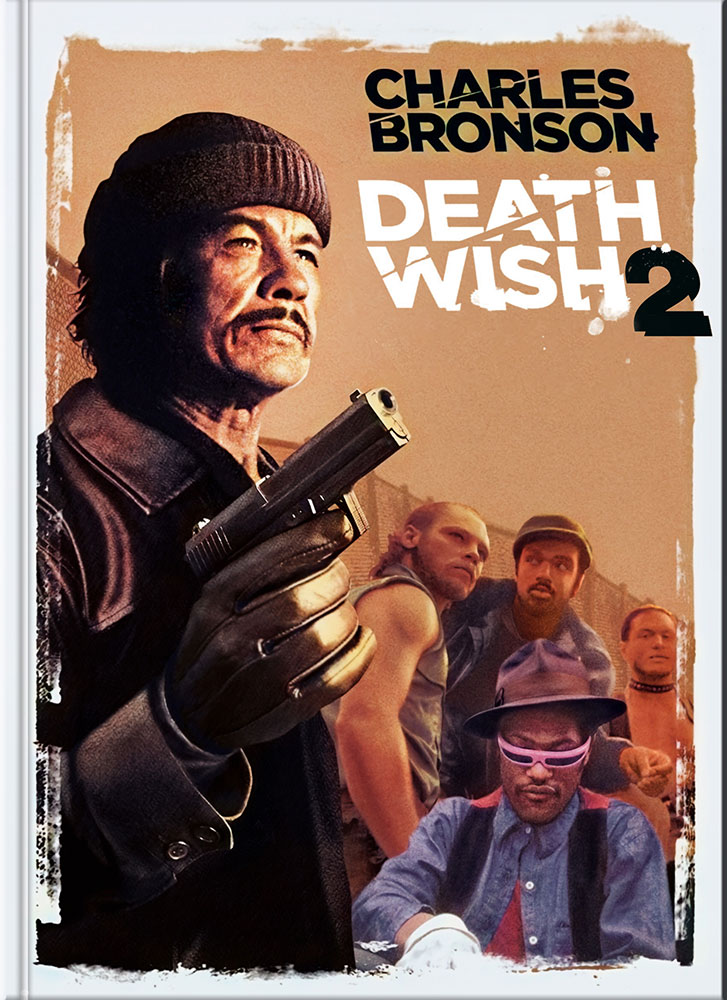 DEATH WISH 2 - MANN OHNE GNADE (4K UHD+Blu-Ray) - Cover B - Mediabook - Limited 150 Edition - Unrated - Uncut