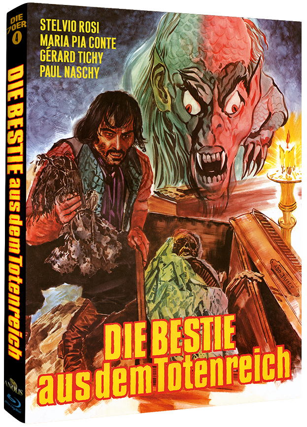 TOTENCHOR DER KNOCHENMÄNNER, DER ( DIE BESTIE AUS DEM TOTENREICH) (Blu-Ray) - Cover C - Mediabook - Limited Edition