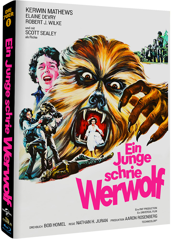 EIN JUNGE SCHRIE WERWOLF (Blu-Ray) - Mediabook - Limited Edition