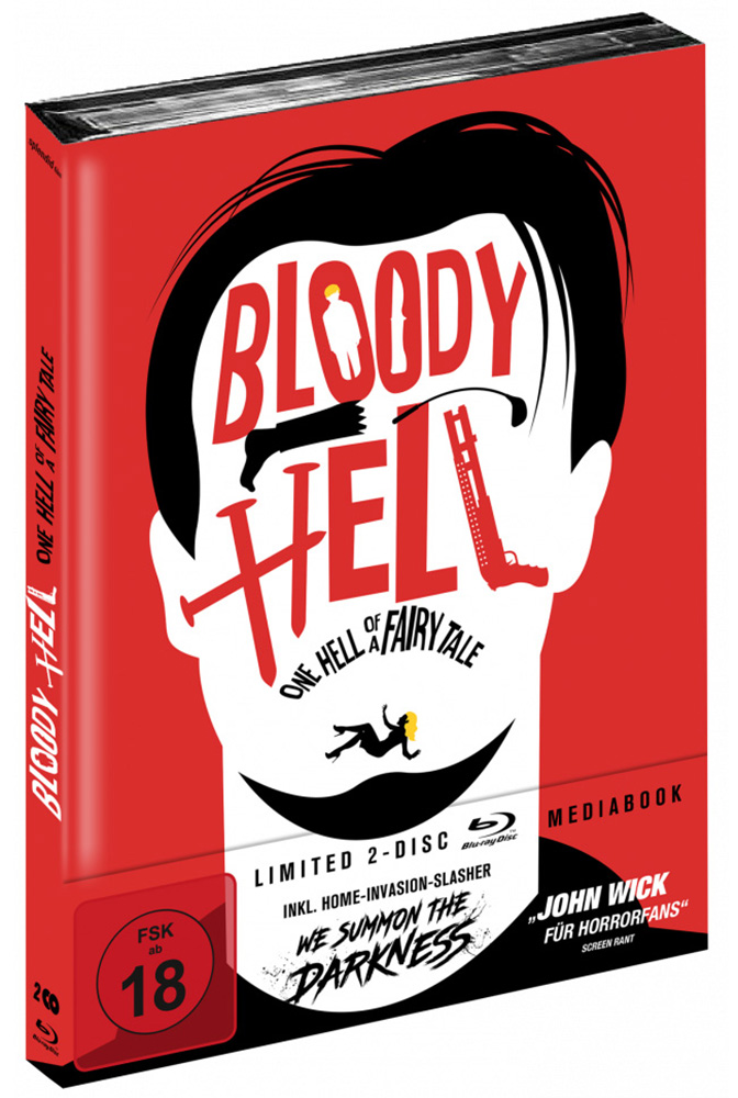 BLOODY HELL - ONE HELL OF A FAIRY TALE (Blu-Ray) (2Discs) - Limited Mediabook +  Bonusfilm: "We Summon the Darkness"