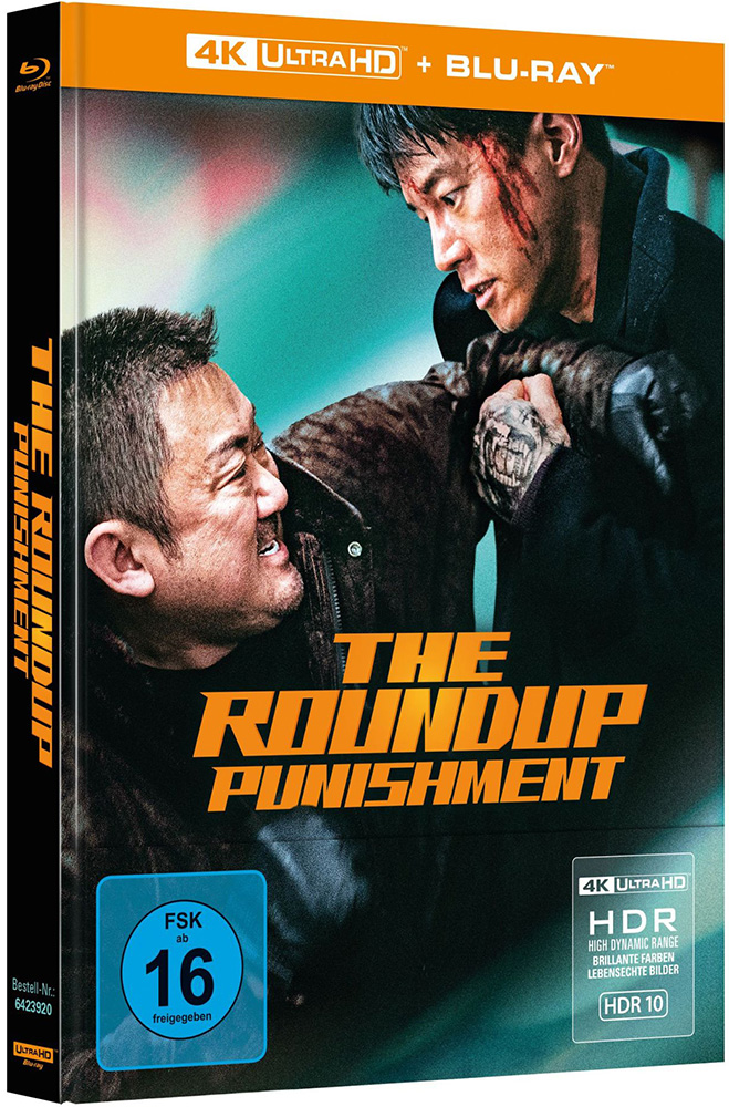 ROUNDUP, THE - PUNISHMENT (4K UHD+Blu-Ray) - Mediabook - Limited Edition