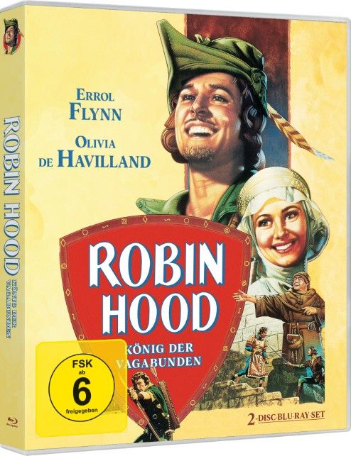 ROBIN HOOD - KÖNIG DER VAGABUNDEN (Blu-Ray) (2Discs) - Fullsleeve-Edition