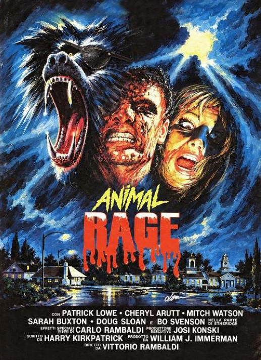 ANIMAL RAGE (Blu-Ray+DVD) - Cover B - Mediabook - Limited 333 Edition