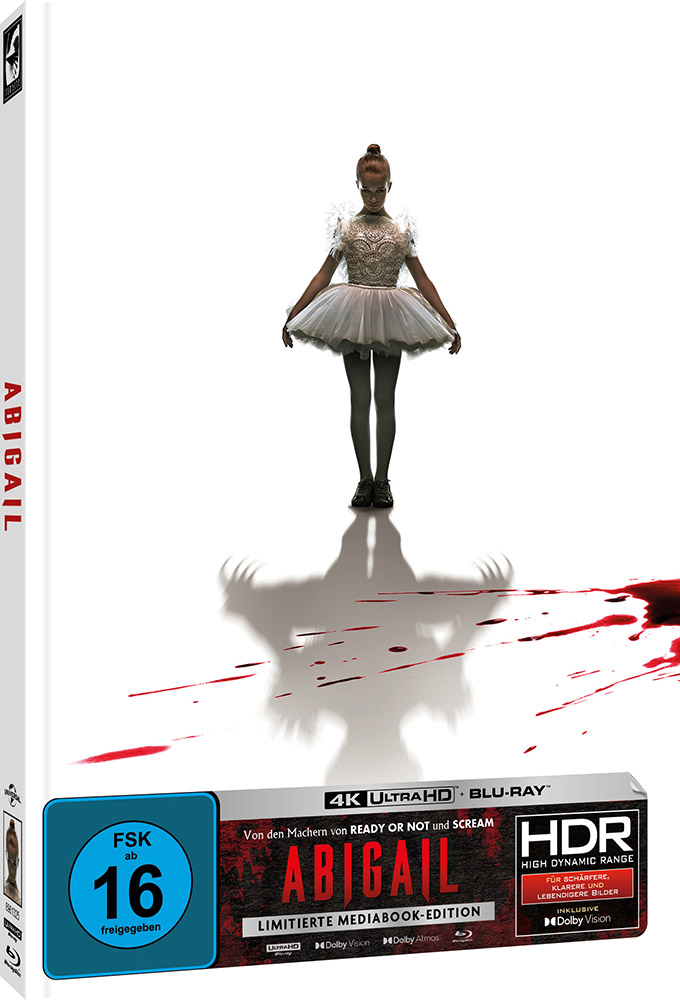 ABIGAIL (4K UHD+Blu-Ray) - Cover C - Mediabook - Limited 369 Edition