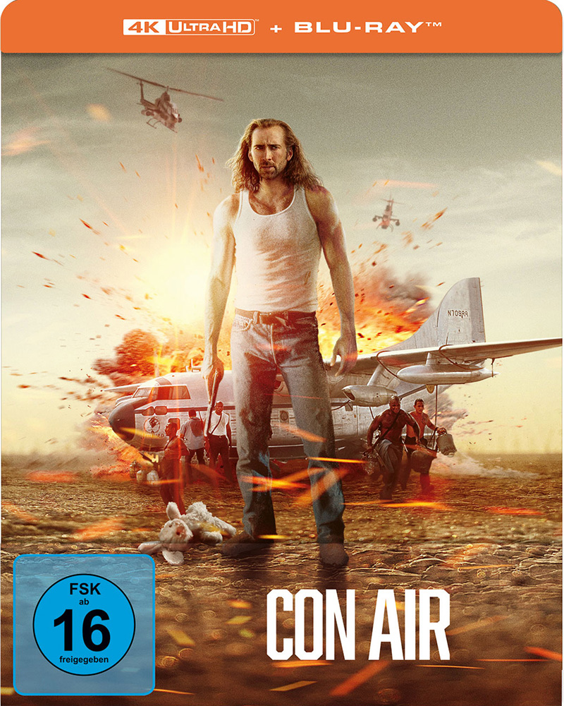 CON AIR (4K UHD+Blu-Ray) - SteelBook - Limited Edition