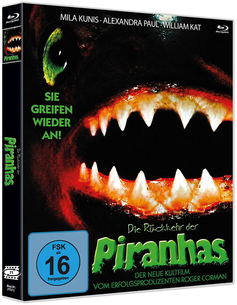 RÜCKKEHR DER PIRANHAS, DIE (Blu-Ray) - Cover B