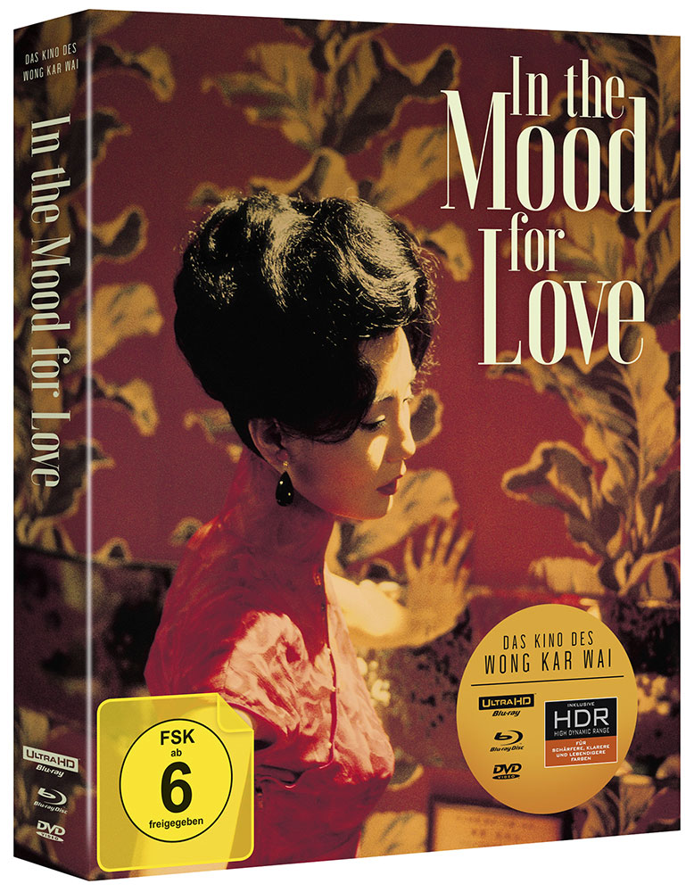 IN THE MOOD FOR LOVE (WONG KAR WAI) (4K UHD+Blu-Ray+DVD) - Special Edition im Digipak