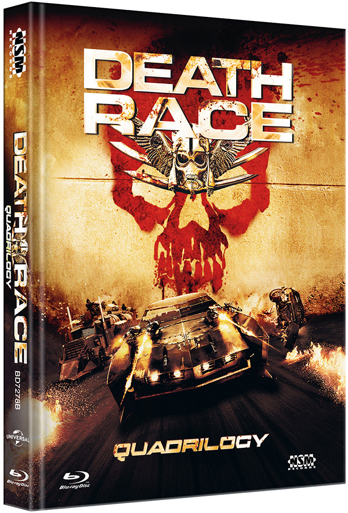 Death Race 1-4 - Cover B - Mediabook 099/250