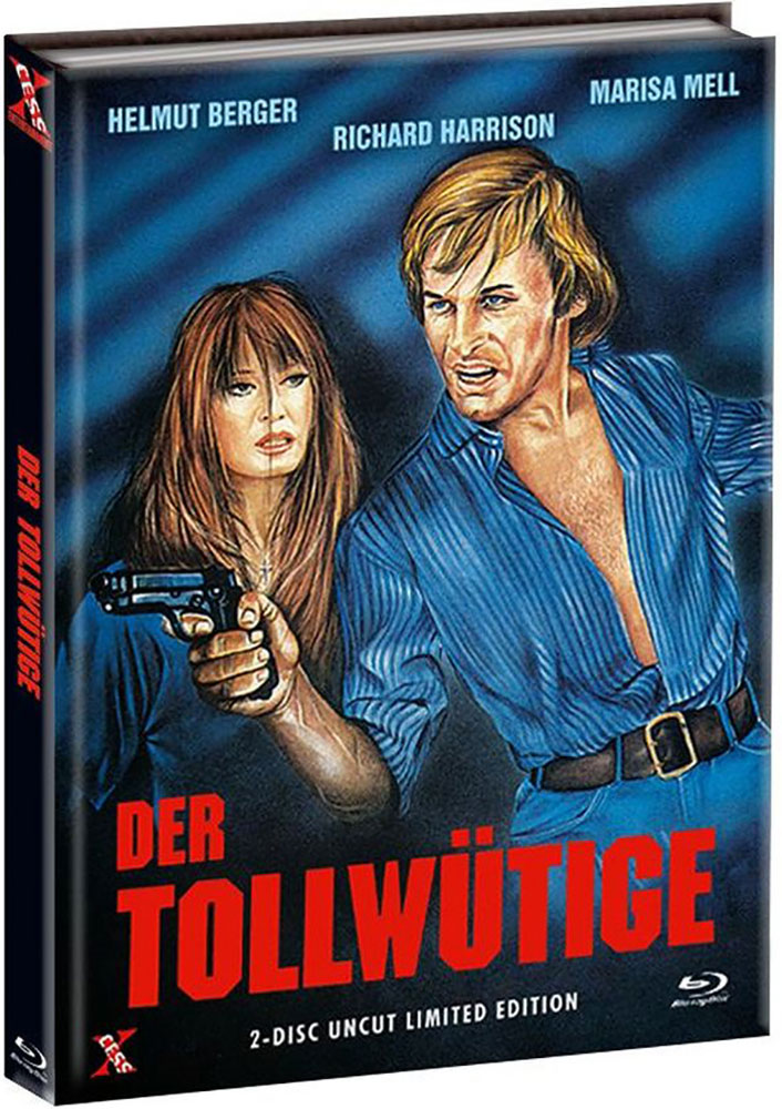 TOLLWÜTIGE, DER - Cover A - Mediabook (Blu-Ray+DVD) - Limited 444 Edition - Uncut