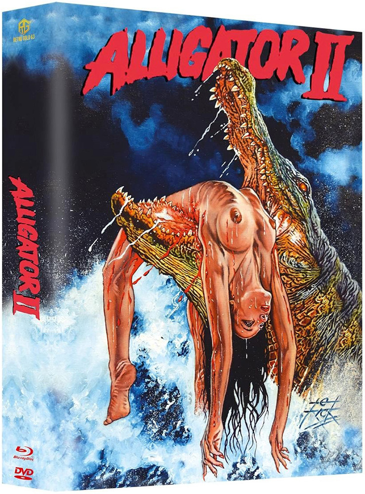 ALLIGATOR 2 - DIE MUTATION (Blu-Ray+DVD) - Cover A - Mega Mediabook - Limited 250 Edition