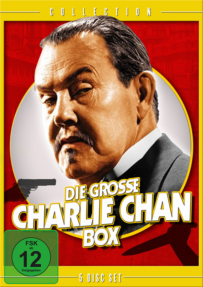 GROSSE CHARLIE CHAN BOX, DIE (s/w) (5DVD)