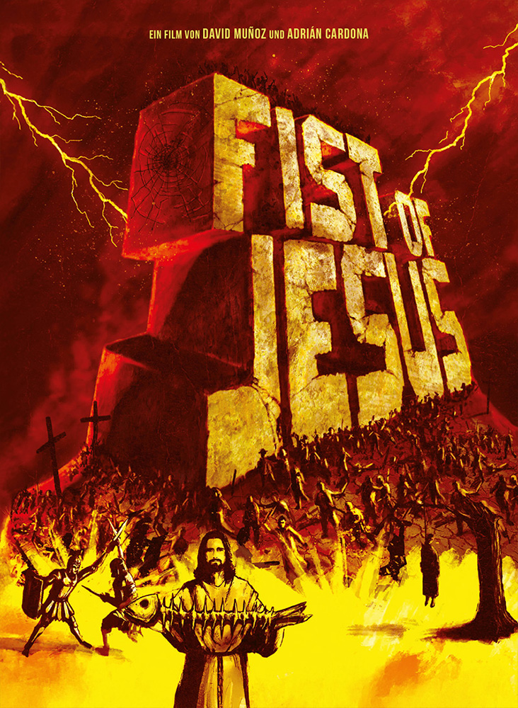 FIST OF JESUS [Kurzfilm] (Blu-Ray+DVD) - Cover C - Mediabook - Cover C - Mediabook - Limited 111 Edition