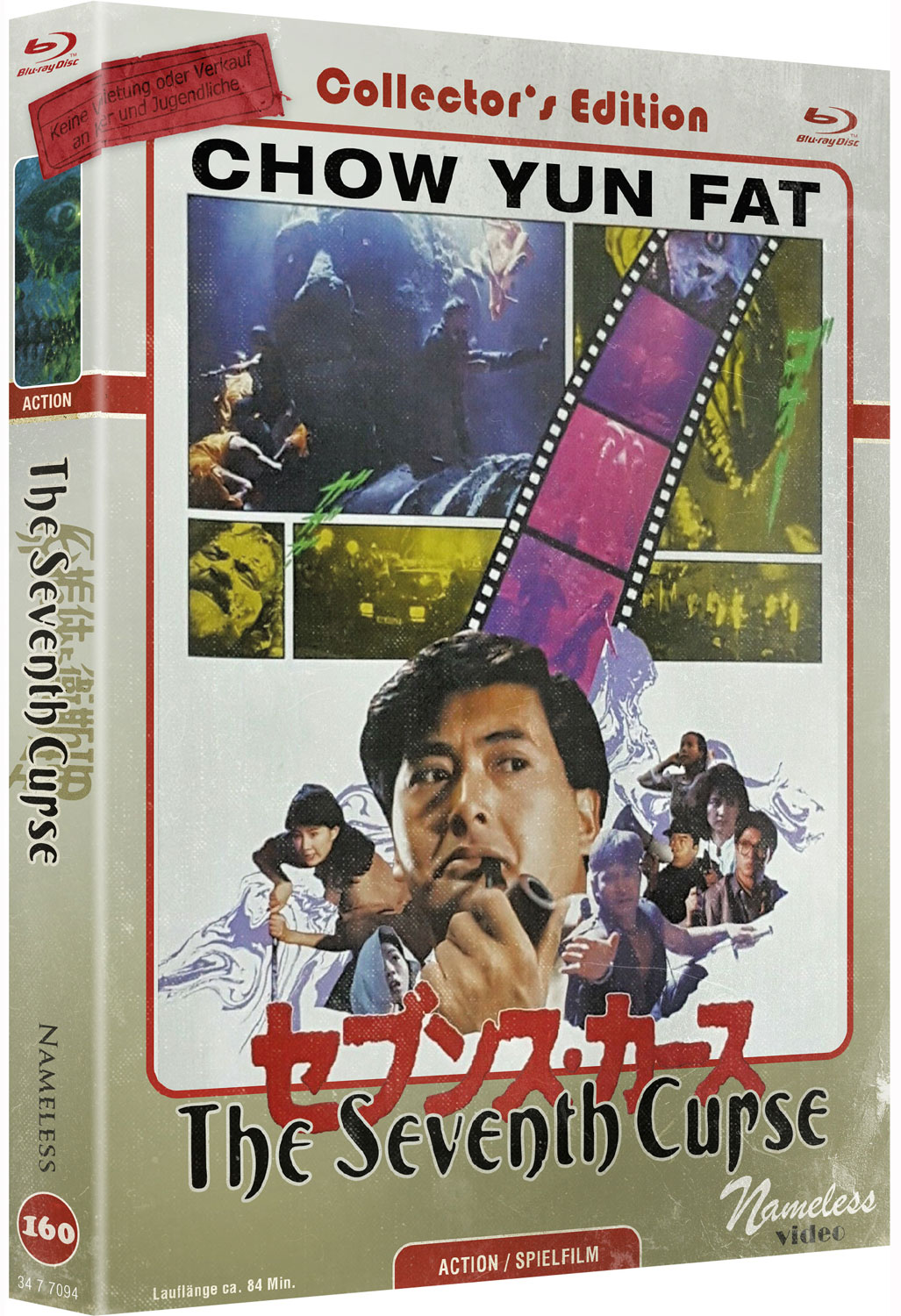 SEVENTH CURSE, THE (Blu-Ray) (2Discs) - Cover C - Mediabook - Limited 333 Edition - 4 Schnittfassungen
