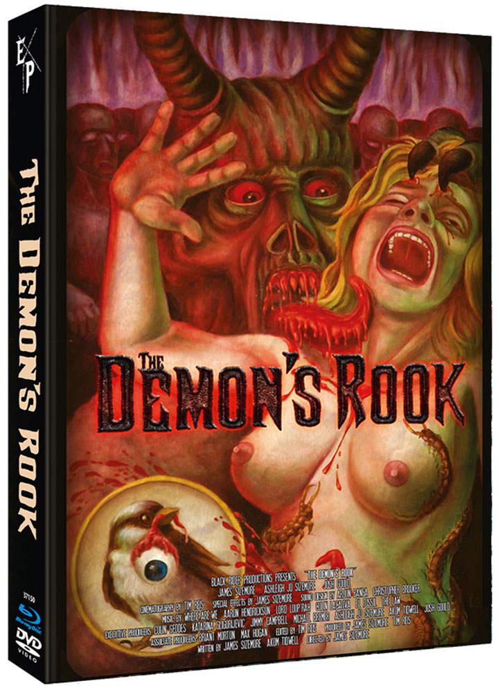 DEMONS ROOK, THE (Blu-Ray+DVD) - Cover B - Mediabook - Limited Edition - Uncut