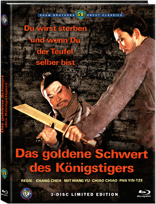GOLDENE SCHWERT DES KÖNIGSTIGERS, DAS (Blu-Ray+2DVD) - Cover A - Limited 500 Edition - Mediabook