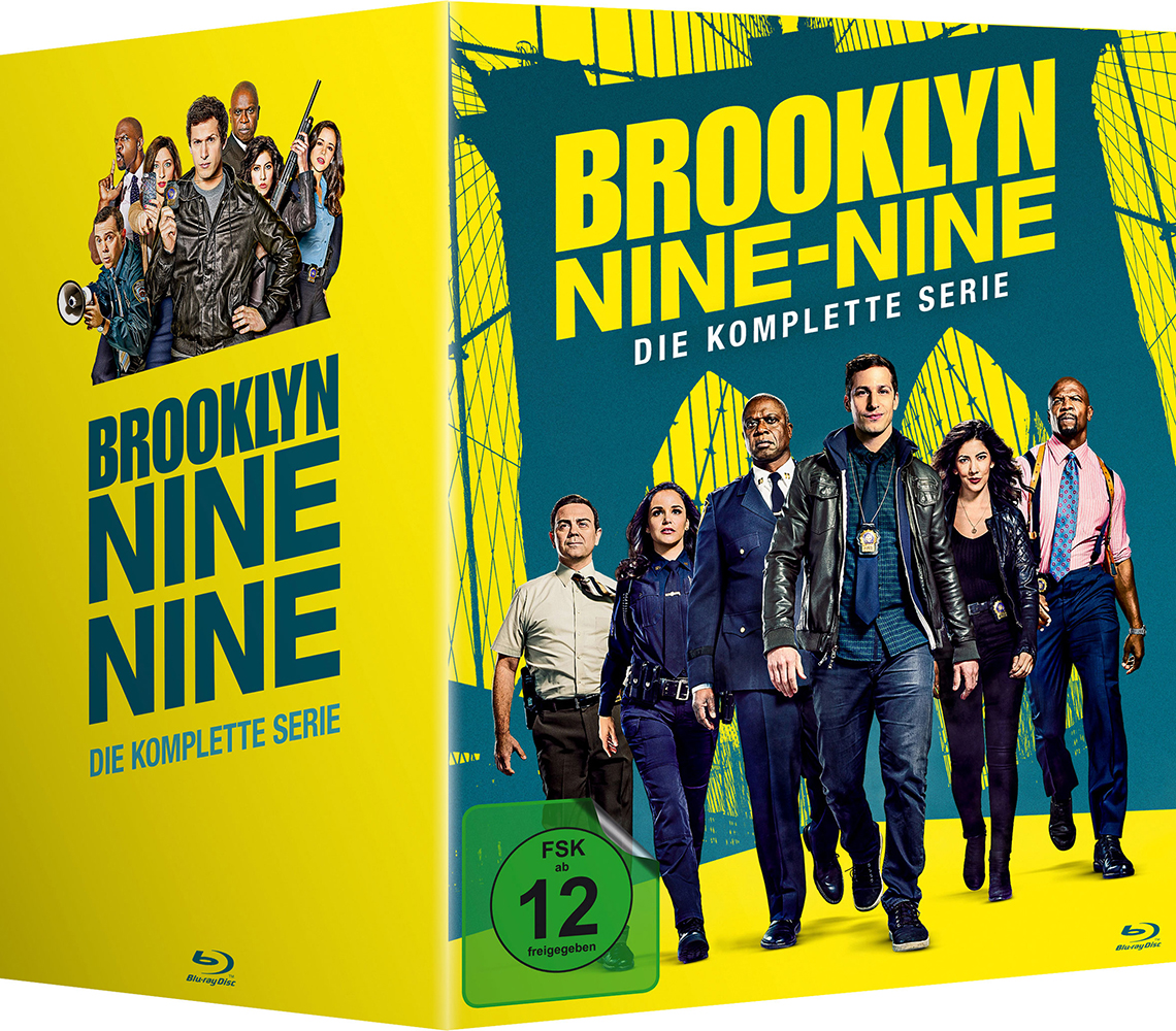BROOKLYN NINE-NINE - Die komplette Serie (Blu-Ray) (20Discs)