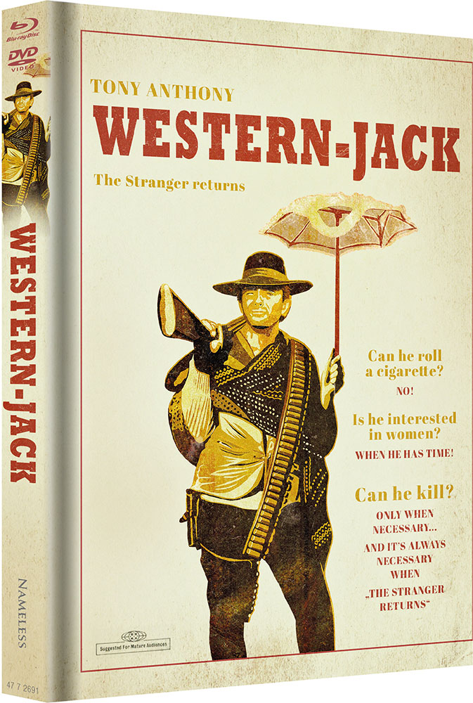 WESTERN JACK (Blu-Ray+DVD) - Cover B - Mediabook - Limited 333 Edition