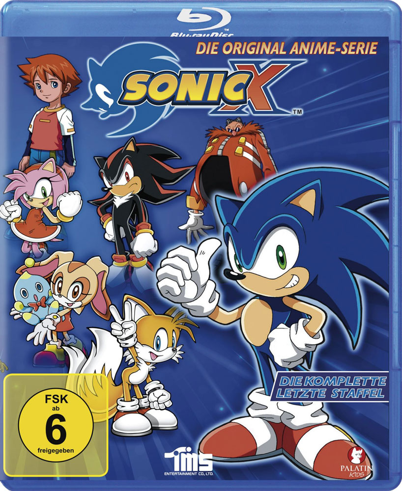 SONIC X (Blu-Ray) - Alle 26 Folgen, die komplette letzte Staffel