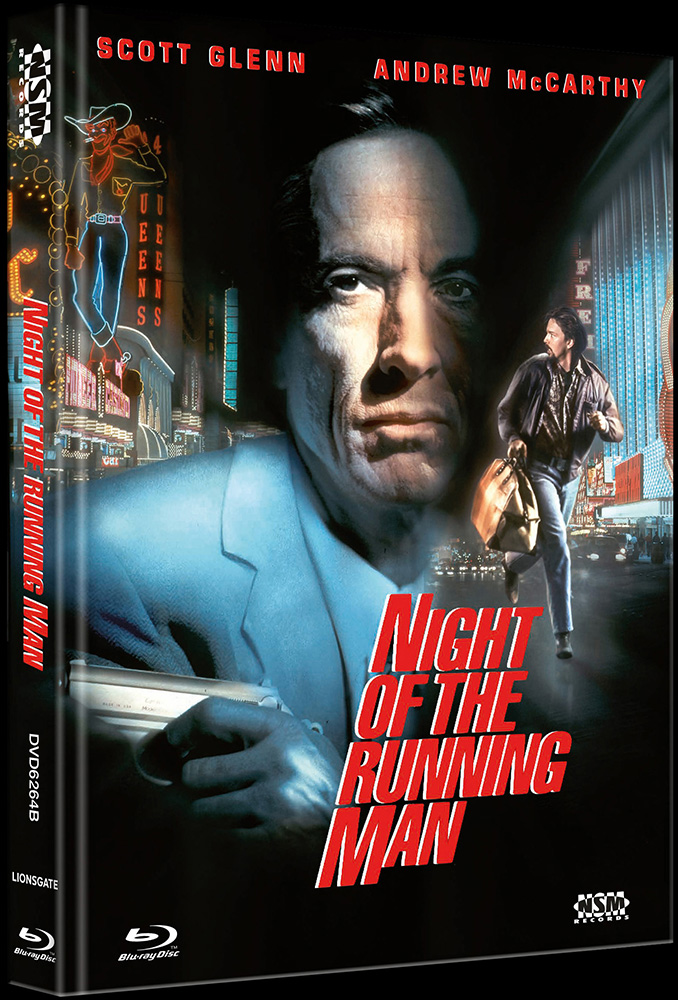 NIGHT OF THE RUNNING MAN (Blu-Ray+DVD) - Cover B - Mediabook - B-Ware ohne Limitierungsnummer!