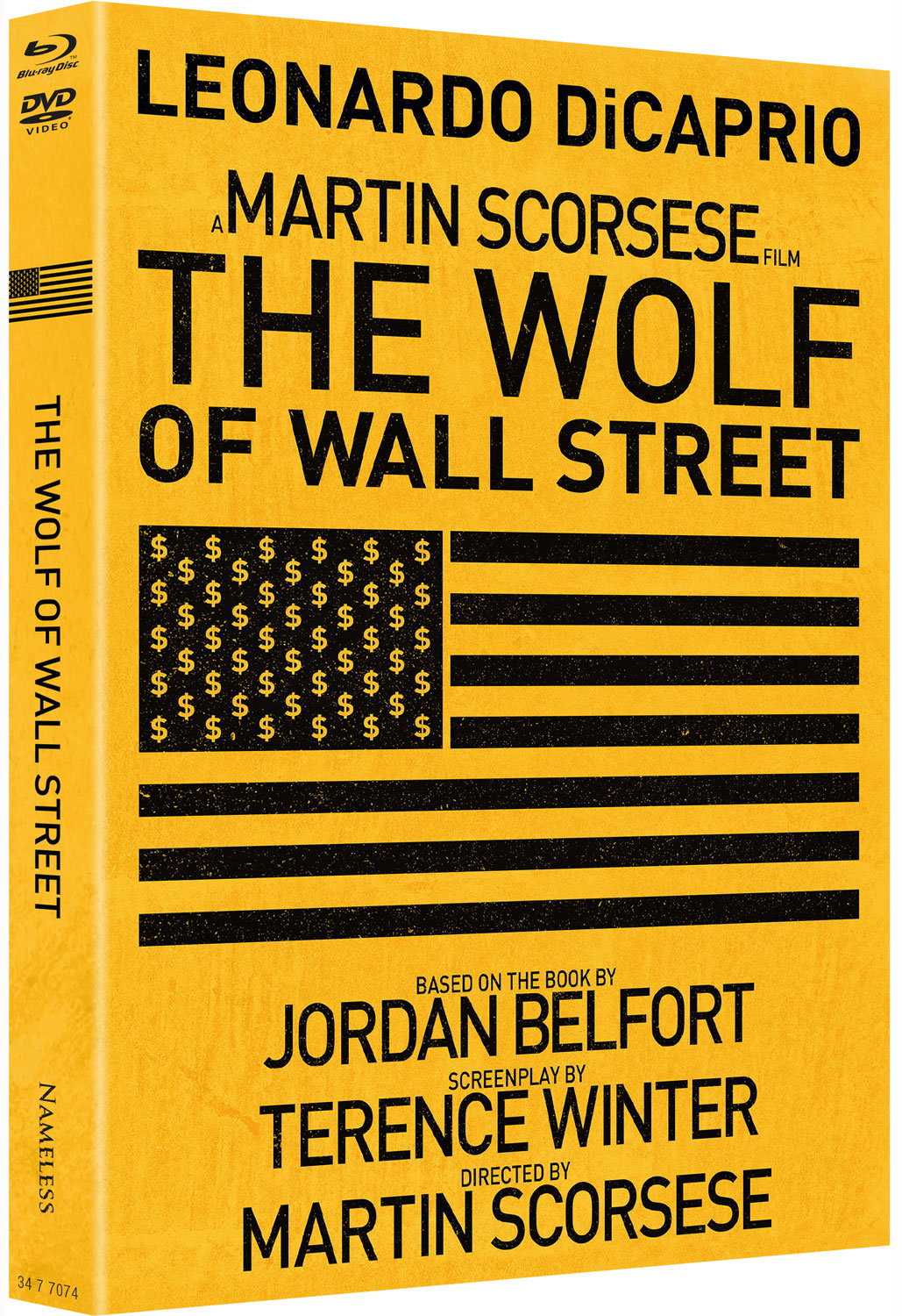 WOLF OF WALL STREET, THE (Blu-Ray+DVD) - Cover A - Mediabook - Limited 333 Edition