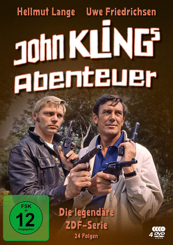 JOHN KLINGS ABENTEUER (4DVDs) - Die legendäre Serie (Folgen 1-24)