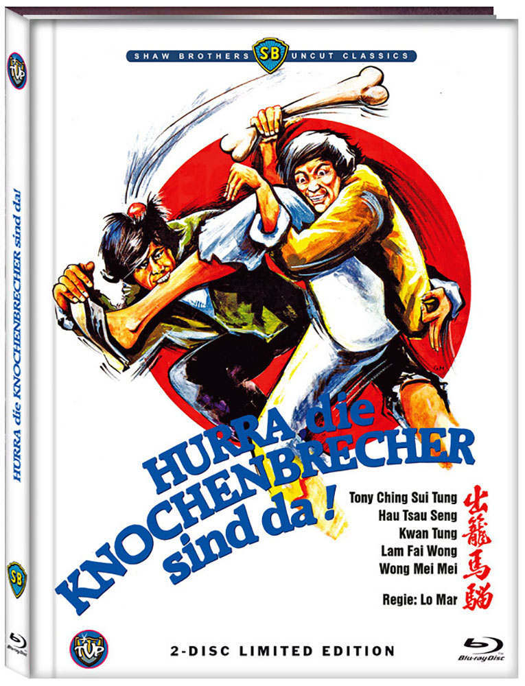 HURRA, DIE KNOCHENBRECHER SIND DA! (Blu-Ray+DVD) - Cover A - Mediabook - Limited 333 Edition