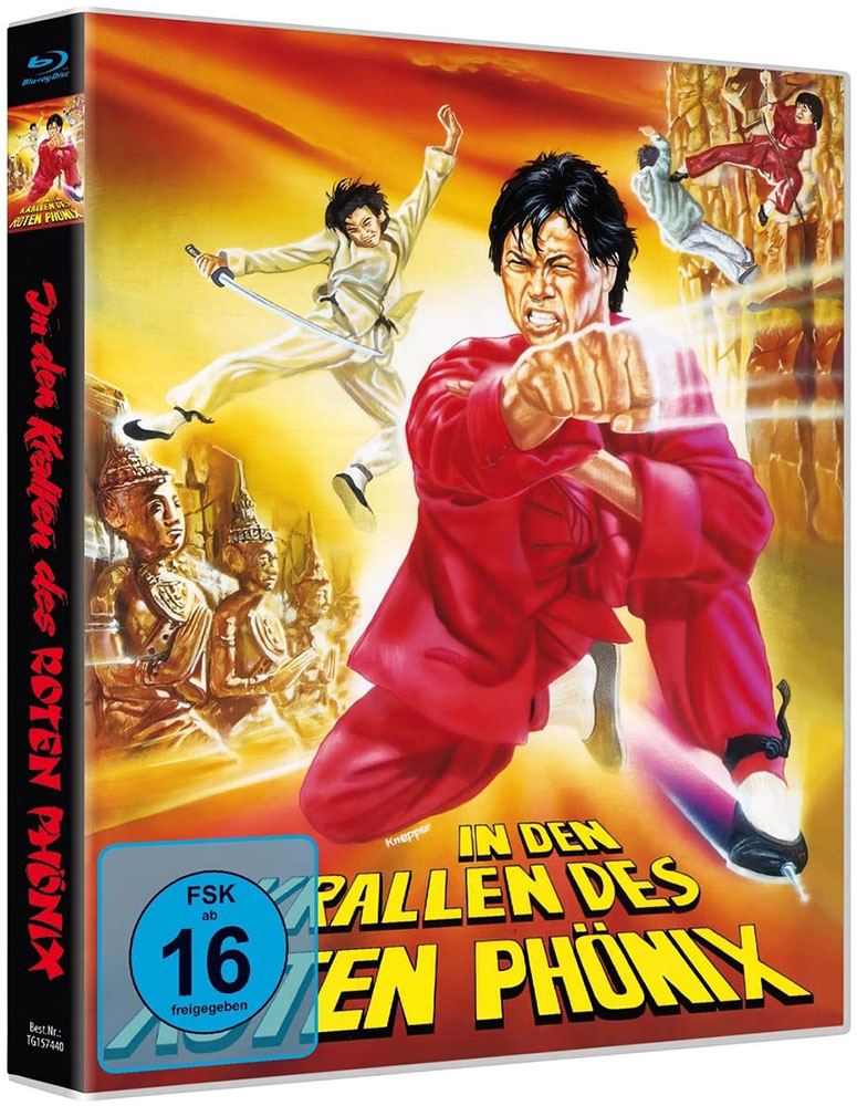 IN DEN KRALLEN DES ROTEN PHÖNIX (Blu-Ray) - Cover B