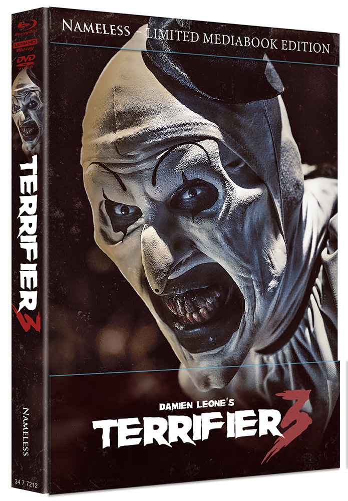 TERRIFIER 3 (4K UHD) (3Discs) - Cover A - Mediabook - Limited 1000 Edition