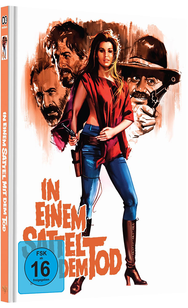 IN EINEM SATTEL MIT DEM TOD (HANNIE CAULDER) (Blu-Ray+DVD) - Cover C - Mediabook - Limited Edition