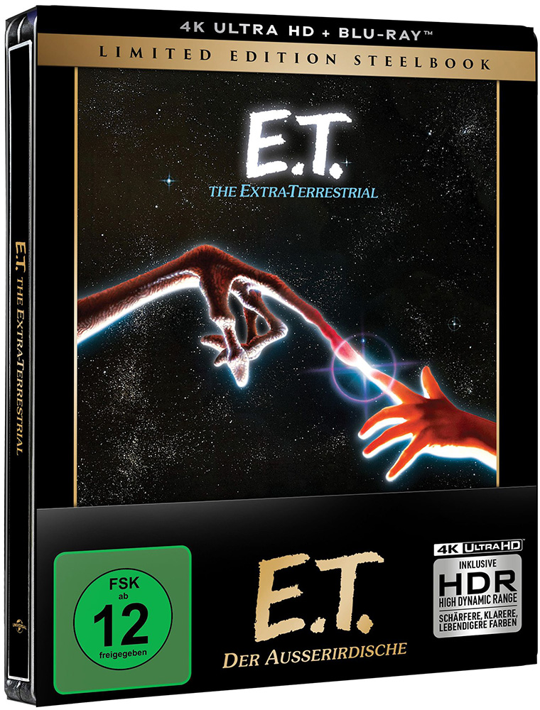 E.T. - DER AUSSERIRDISCHE (4K UHD+Blu-Ray) - Limited SteelBook Edition
