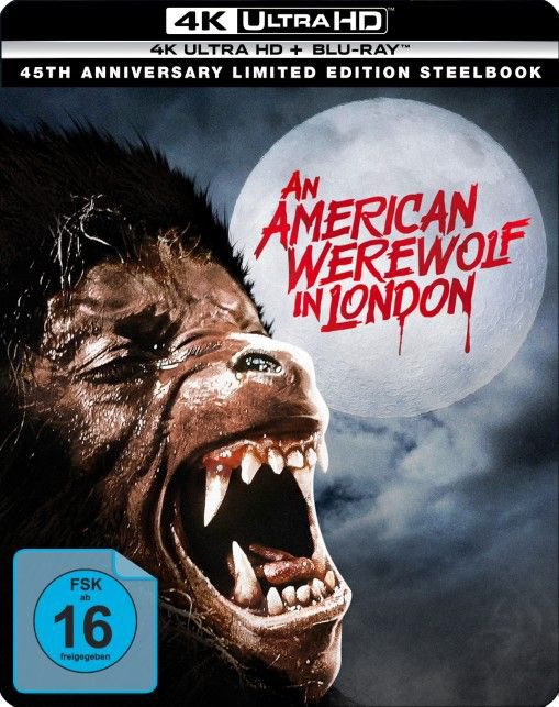 AMERICAN WEREWOLF (4K UHD+Blu-Ray) - SteelBook - Limited Edition