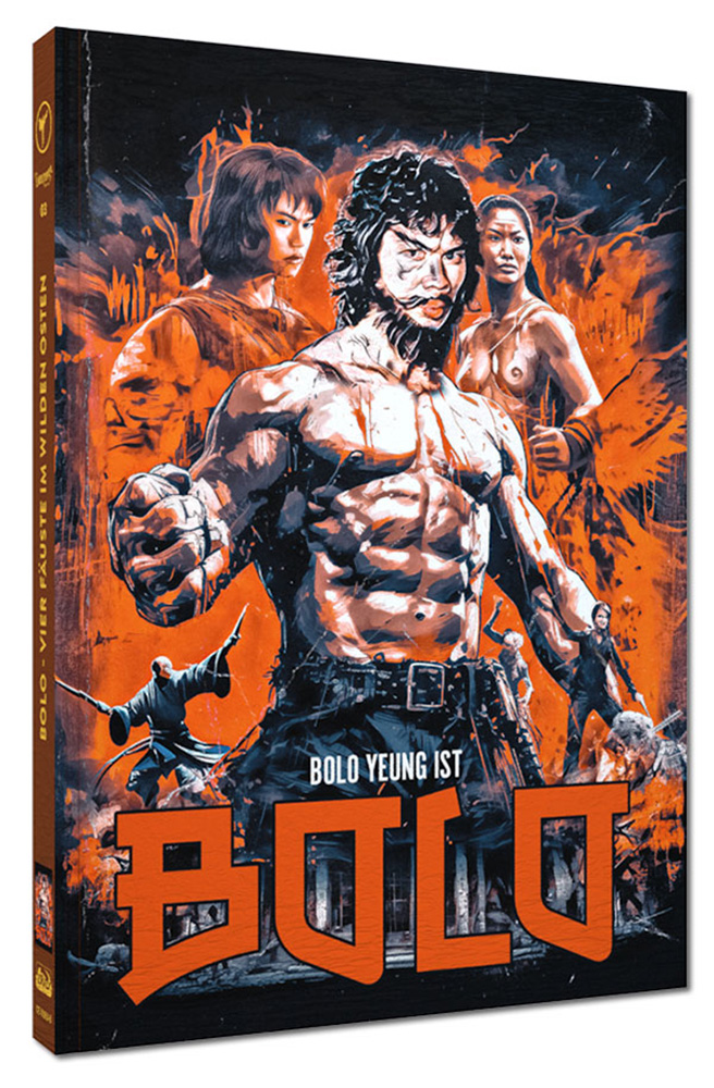 BOLO - VIER FÄUSTE IM WILDEN OSTEN (Blu-Ray+DVD) - Cover C - Mediabook - Limited 200 Edition