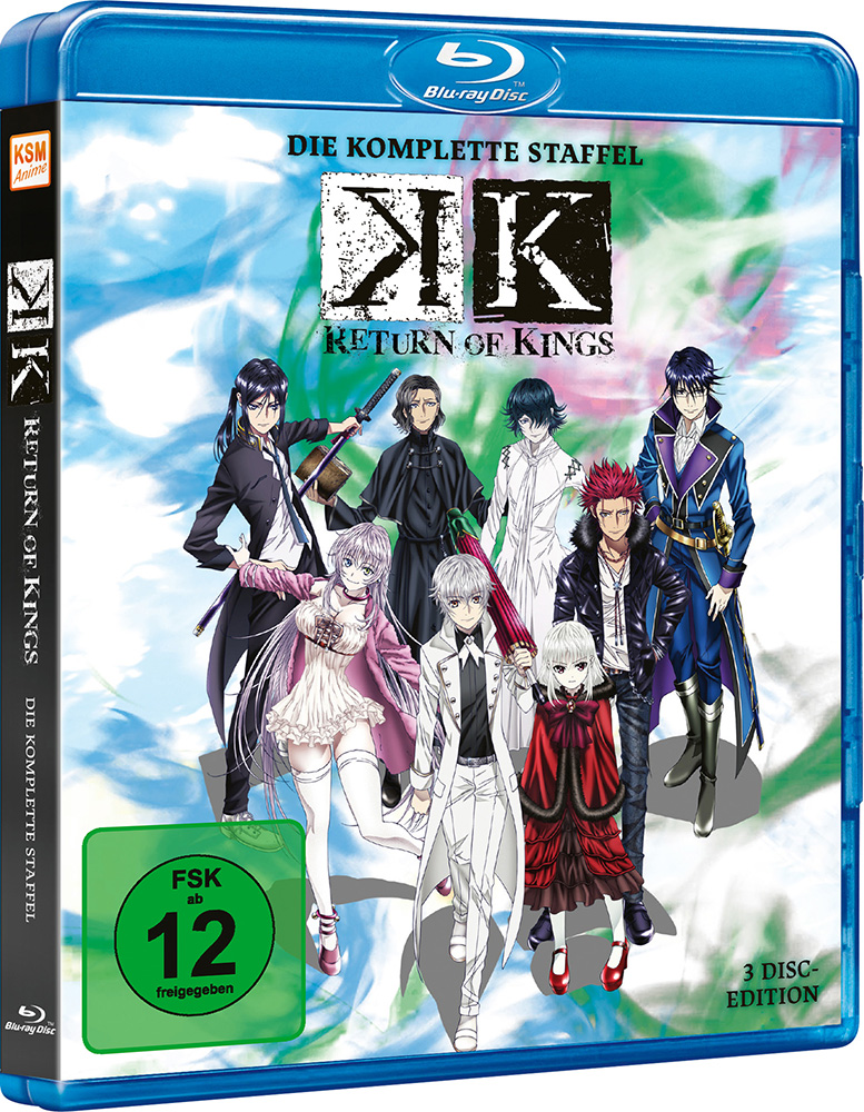 K - RETURN OF KINGS - Die komplette 2. Staffel (Blu-Ray) (3Discs)