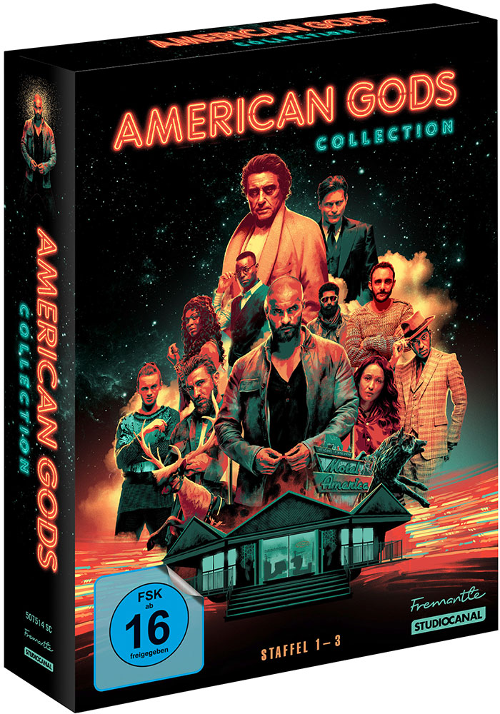 AMERICAN GODS - Staffel 1-3 (Blu-Ray) (10Discs)