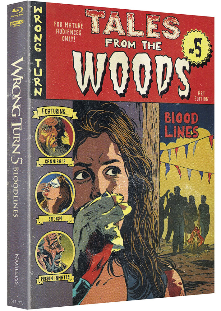 WRONG TURN 5 - BLOODLINES (4K UHD+Blu-Ray) - Cover D - Mediabook - Limited 333 Edition